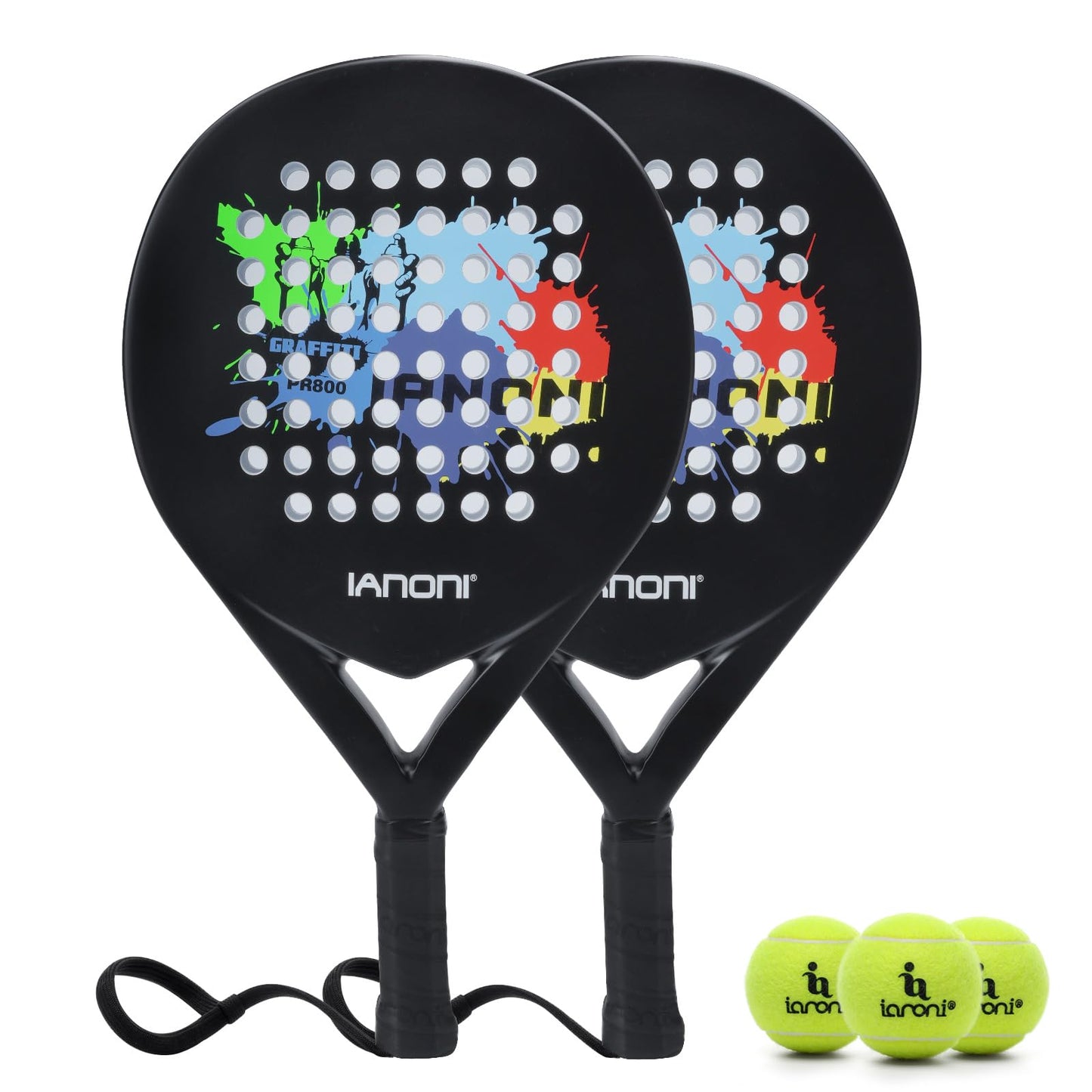 Carbon Flex Padel Rackets with EVA Core